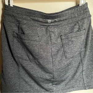 1 skirt and 2 black shorts